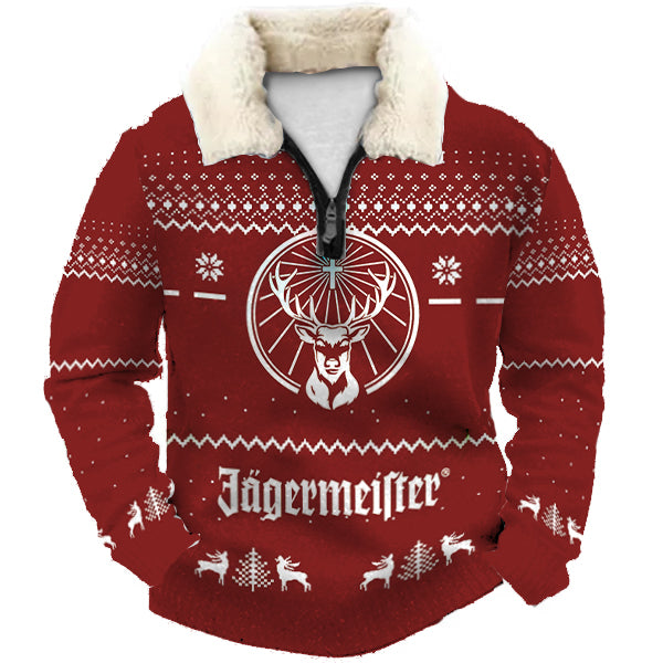 Christmas Ugly Quarter Zip Sweatshirt Collection 213