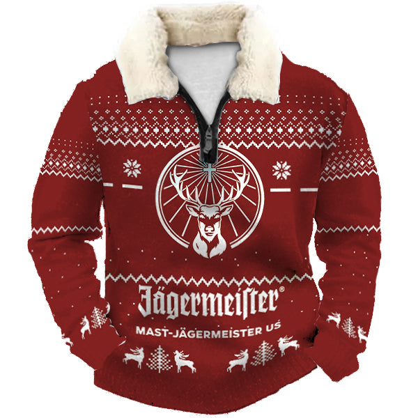 Christmas Ugly Quarter Zip Sweatshirt Collection 220