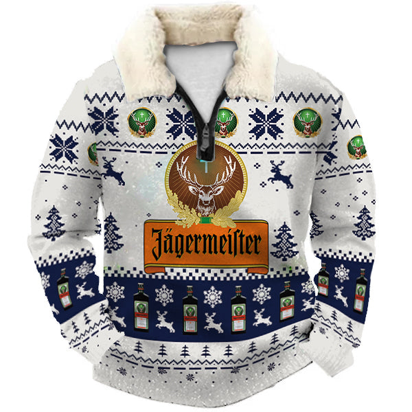 Christmas Ugly Quarter Zip Sweatshirt Collection 223