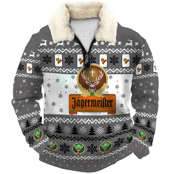 Christmas Ugly Quarter Zip Sweatshirt Collection 227