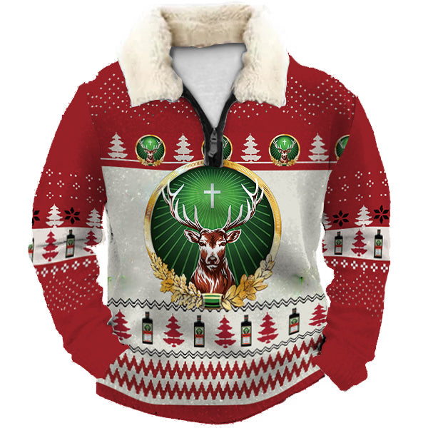 Christmas Ugly Quarter Zip Sweatshirt Collection 230
