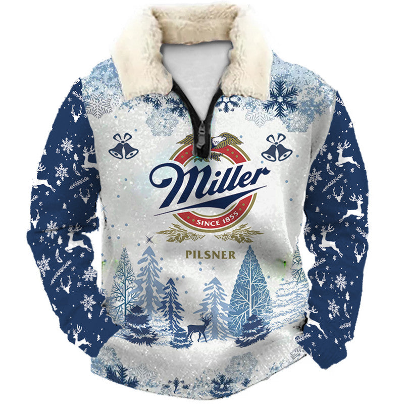 Christmas Ugly Quarter Zip Sweatshirt Collection 242