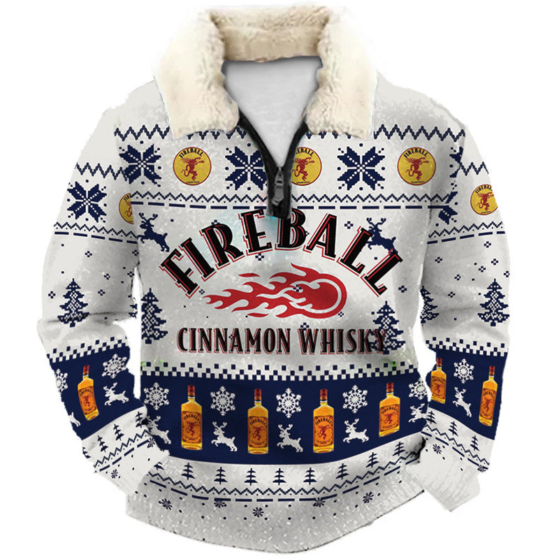 Christmas Ugly Quarter Zip Sweatshirt Collection 254