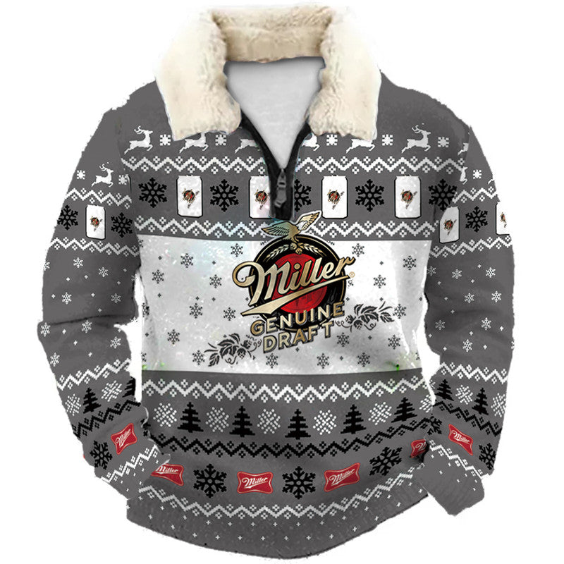 Christmas Ugly Quarter Zip Sweatshirt Collection 262