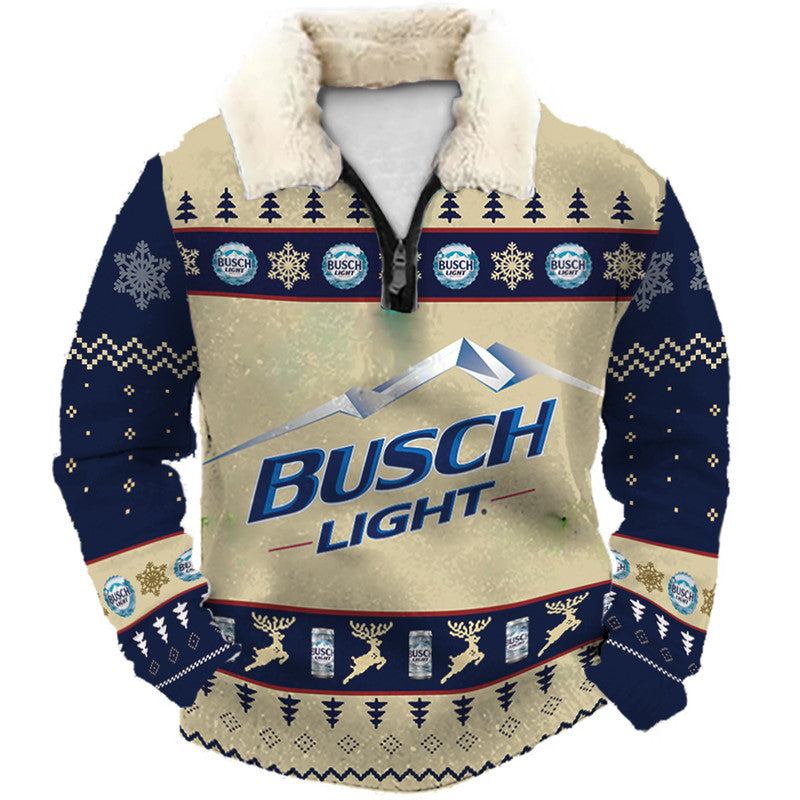 Christmas Ugly Quarter Zip Sweatshirt Collection 265