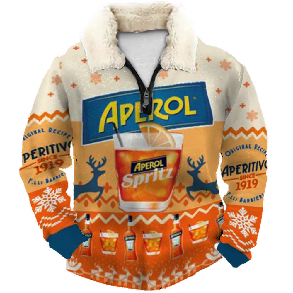 Christmas Ugly Quarter Zip Sweatshirt Collection 268