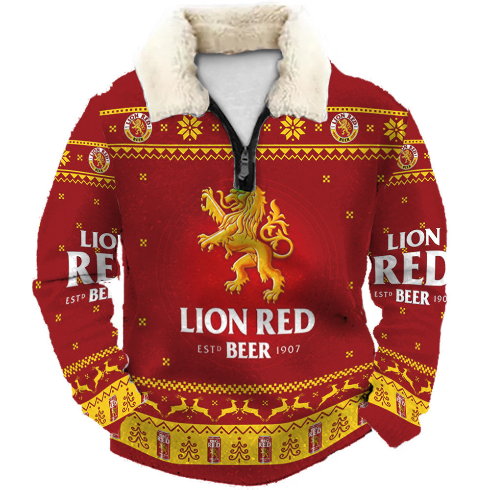 Christmas Ugly Quarter Zip Sweatshirt Collection 269