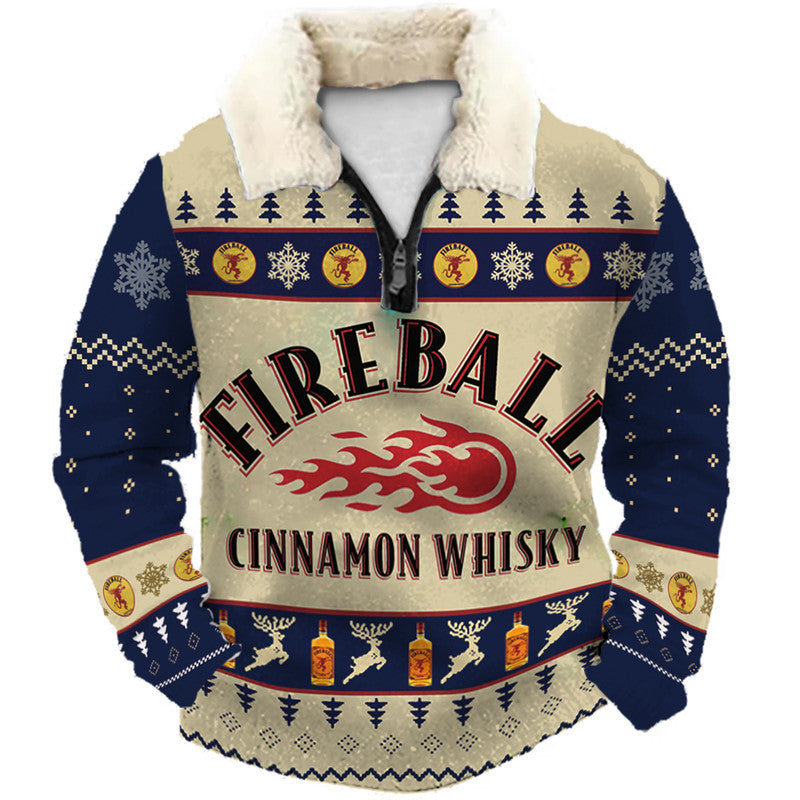Christmas Ugly Quarter Zip Sweatshirt Collection 275
