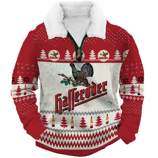 Christmas Ugly Quarter Zip Sweatshirt Collection 279