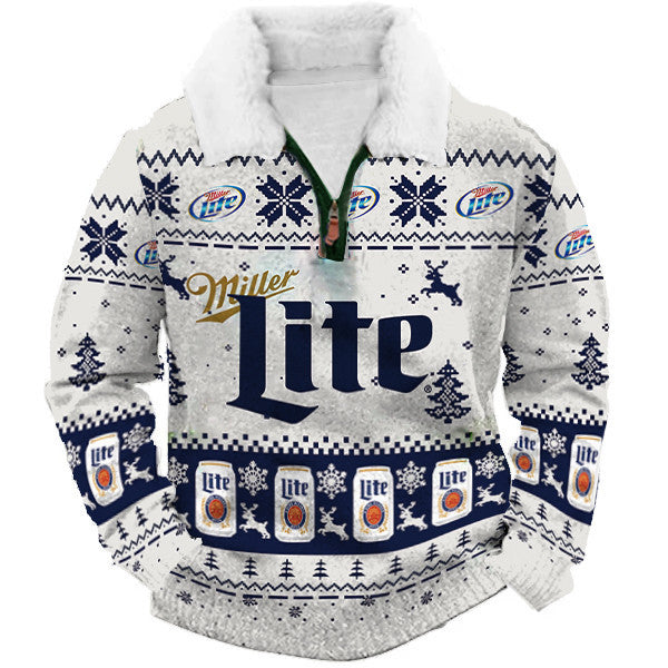 Christmas Ugly Quarter Zip Sweatshirt Collection 282