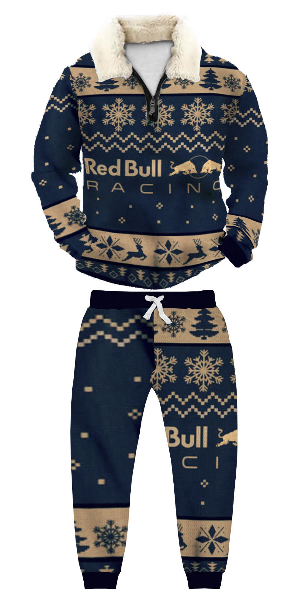 Christmas Ugly Quarter Zip Sweatshirt & Sweatpant Set Edition199