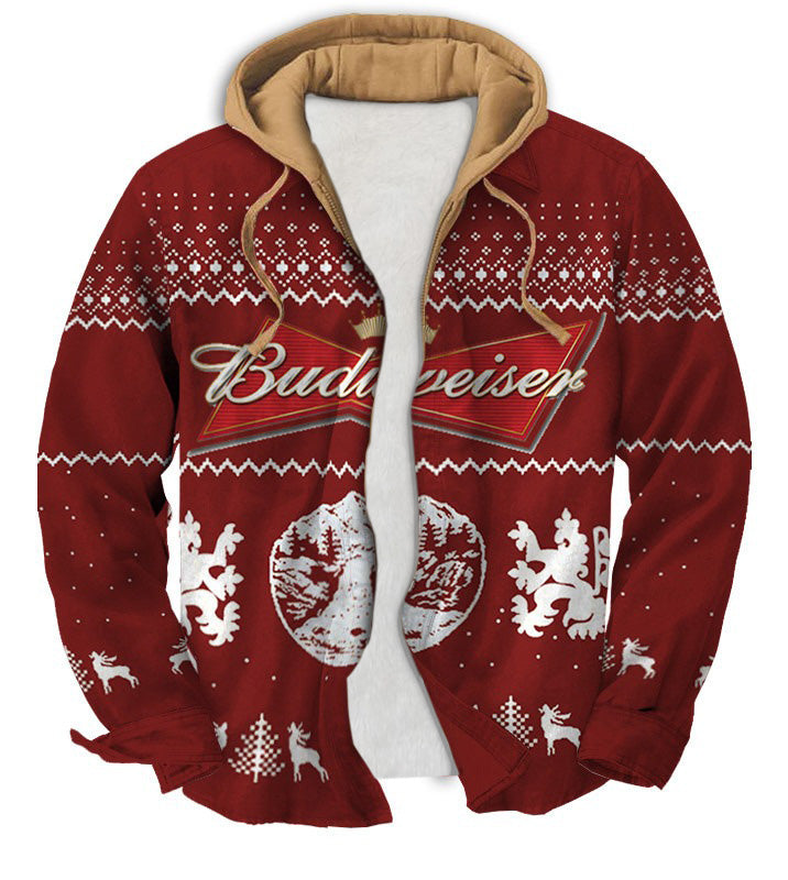 Christmas Ugly Zip Hoodie 