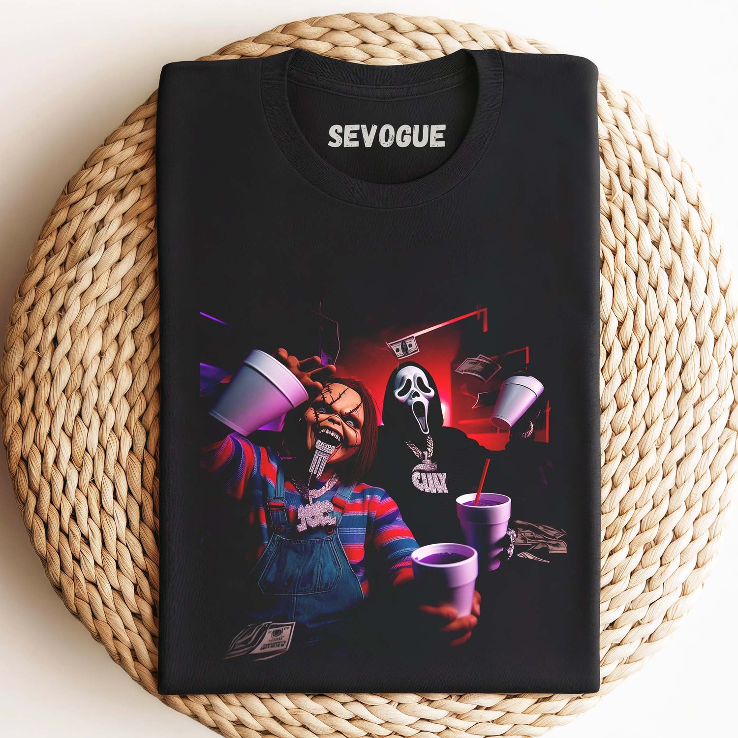 Chucky Joker & Scream Unisex Tee, Sweatshirt & Hoodie