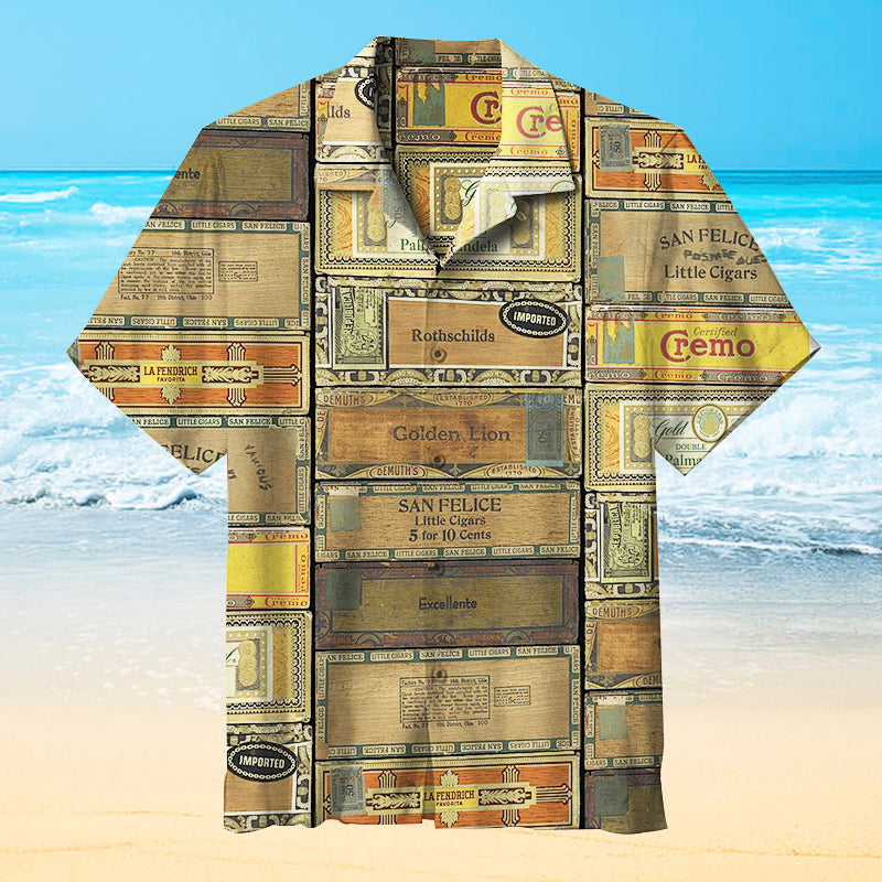Cigar Boxes |Universal Hawaiian Shirt