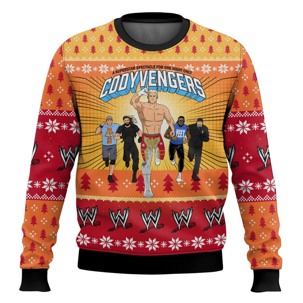 Cody Rhodes Codyvengers WWE Ugly Sweater