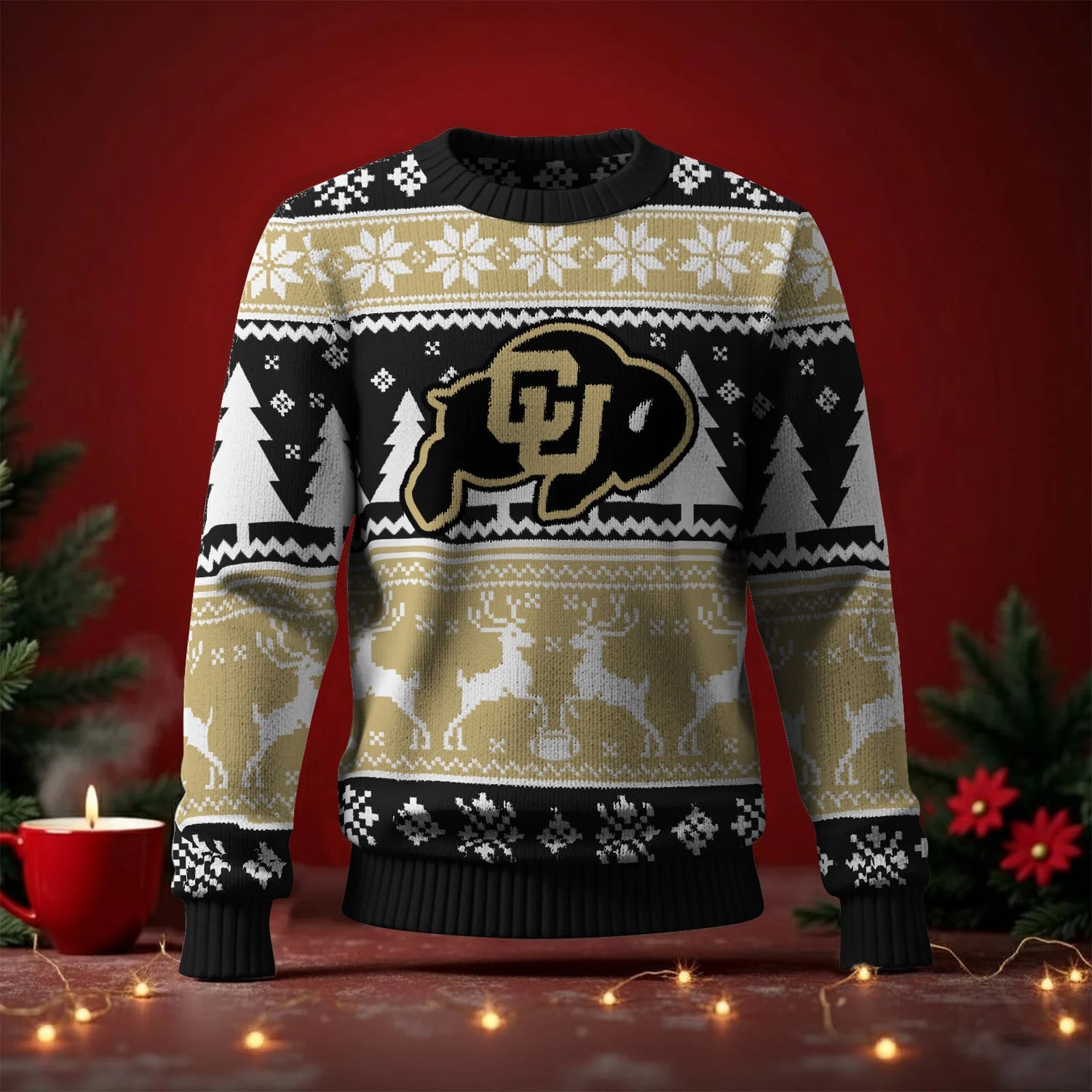 Colorado Buffaloes Ugly Sweater