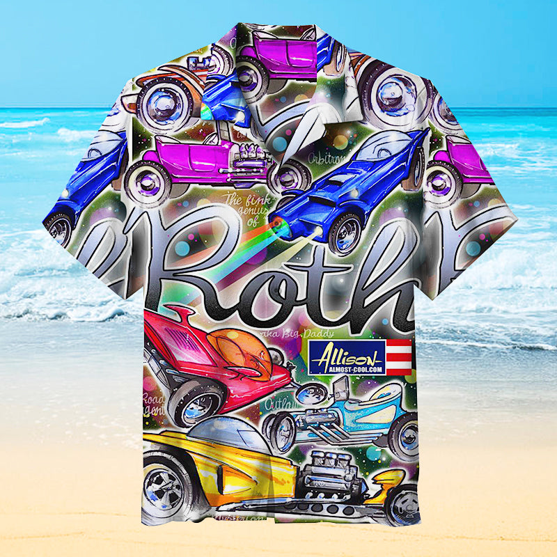 Concept Car And Hot Rod Art Universal Hawaiian Shirt