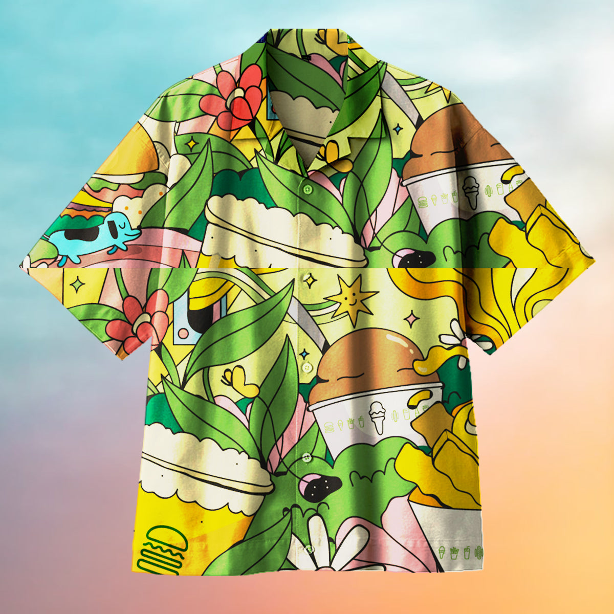 Corn Heaven Universal Hawaiian Shirt