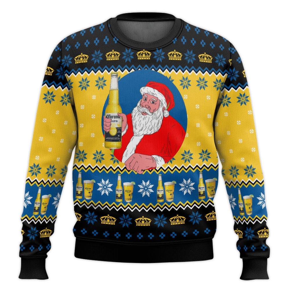 Corona Extra Santa Ugly Sweater