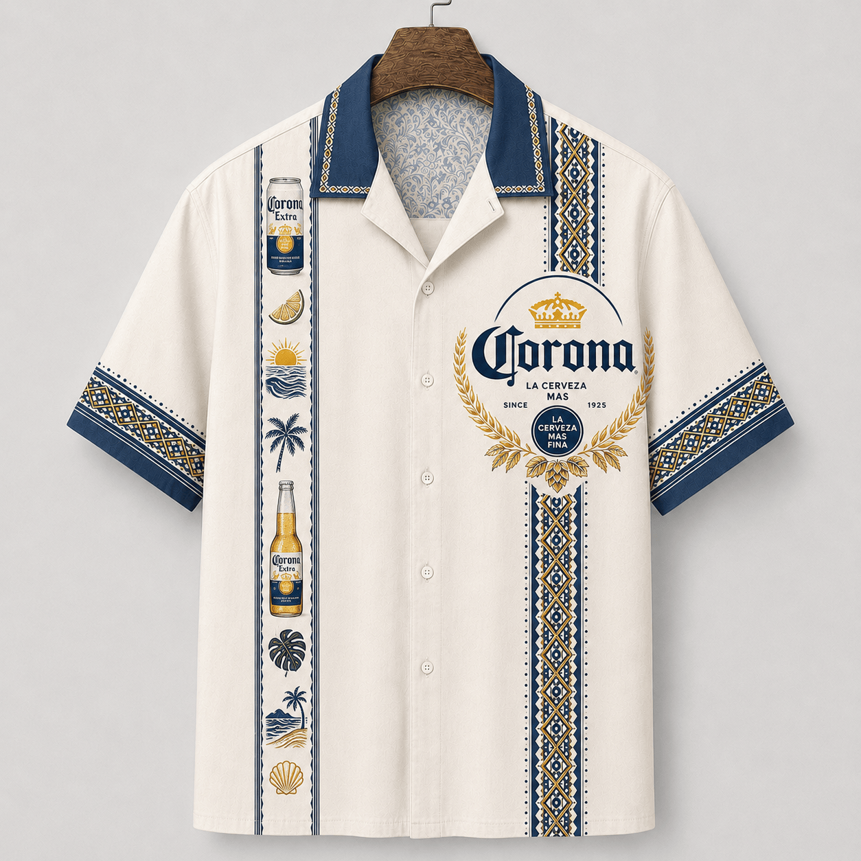 Corona Vintage Heritage Hawaiian Shirt