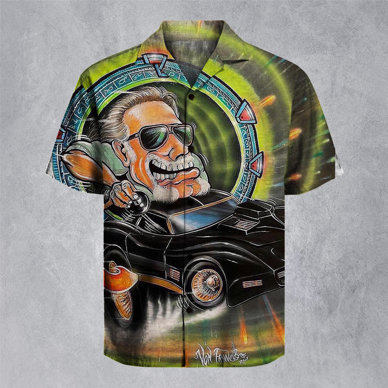 Corvette Art  Unisex Hawaiian Shirt