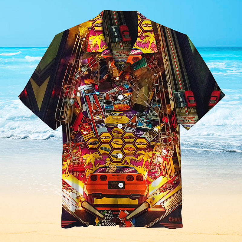 Corvette Pinball Universal Hawaiian Shirt