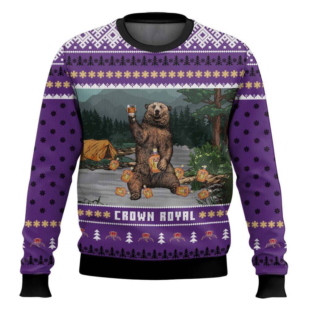 Crown Royal Bear Sweater