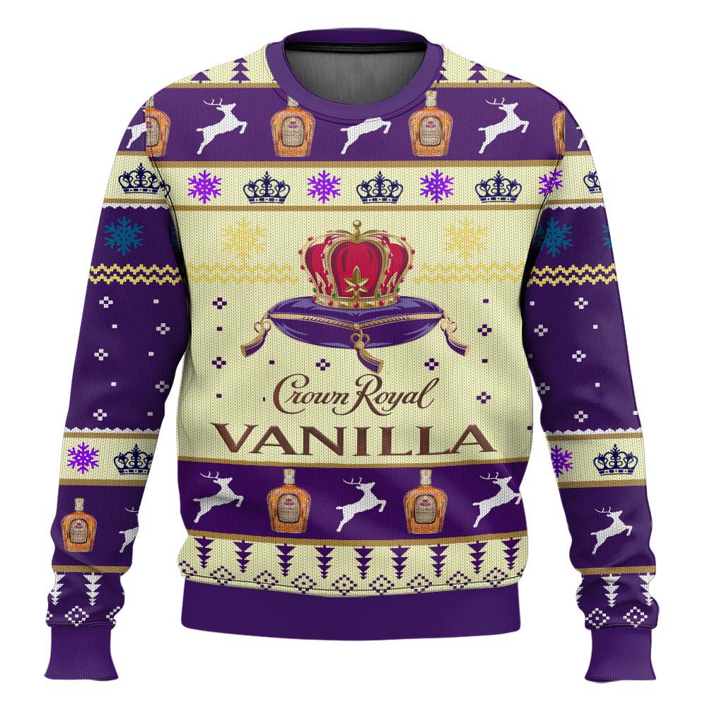 Crown Royal Vanilla Ugly Sweater
