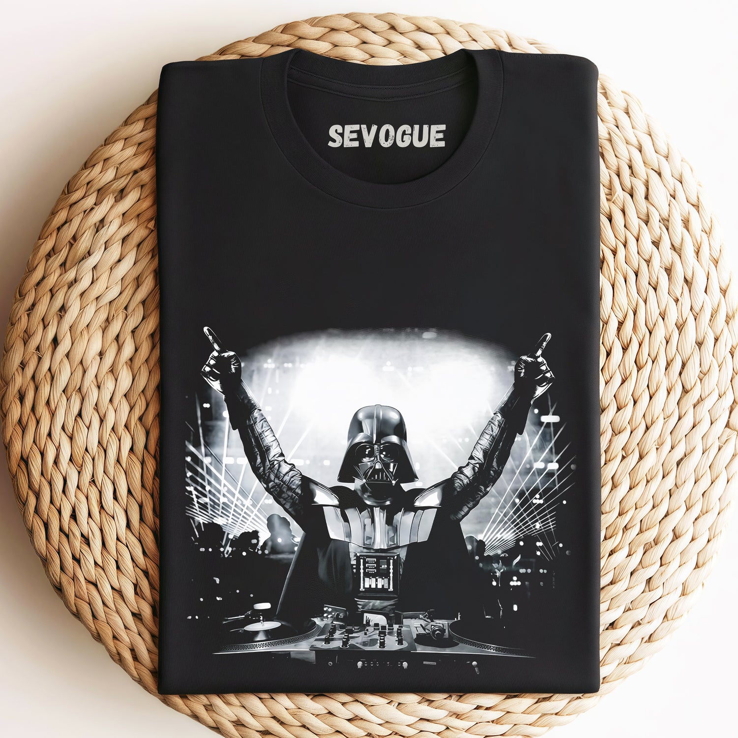 Dj Darth Vader Vintage Unisex Tee, Sweatshirt & Hoodi