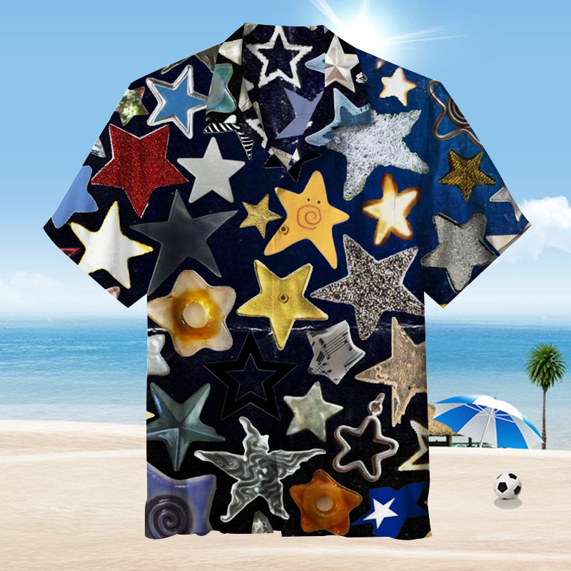 Five-Pointed Star |Unisex Hawaiian Shirt