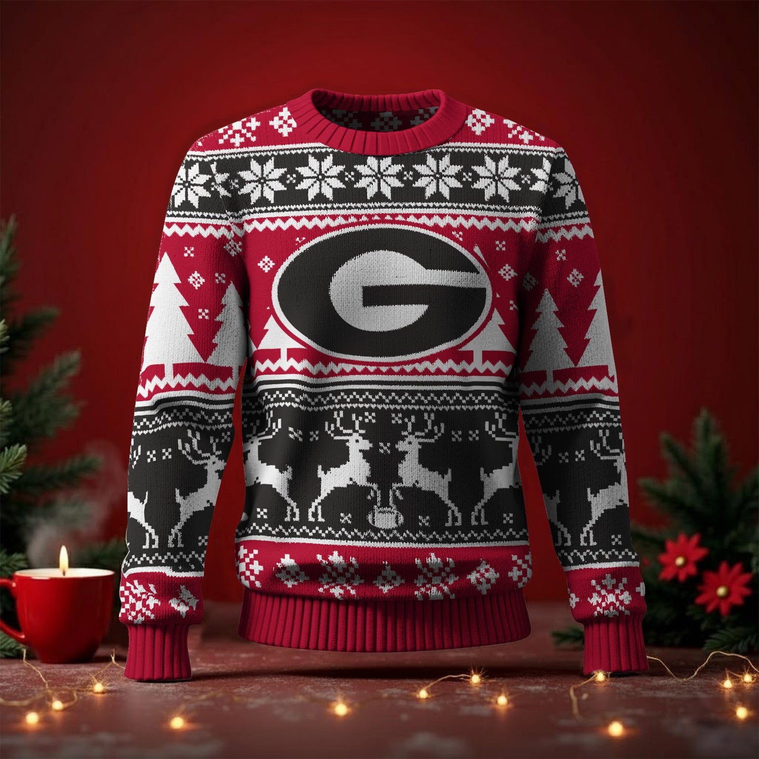Georgia Bulldogs Ugly Sweater