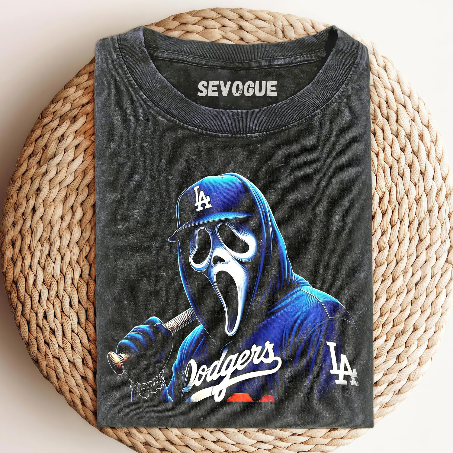 Ghost Face Playing Baseball Unisex Tee, Sweatshirt & Hoodie