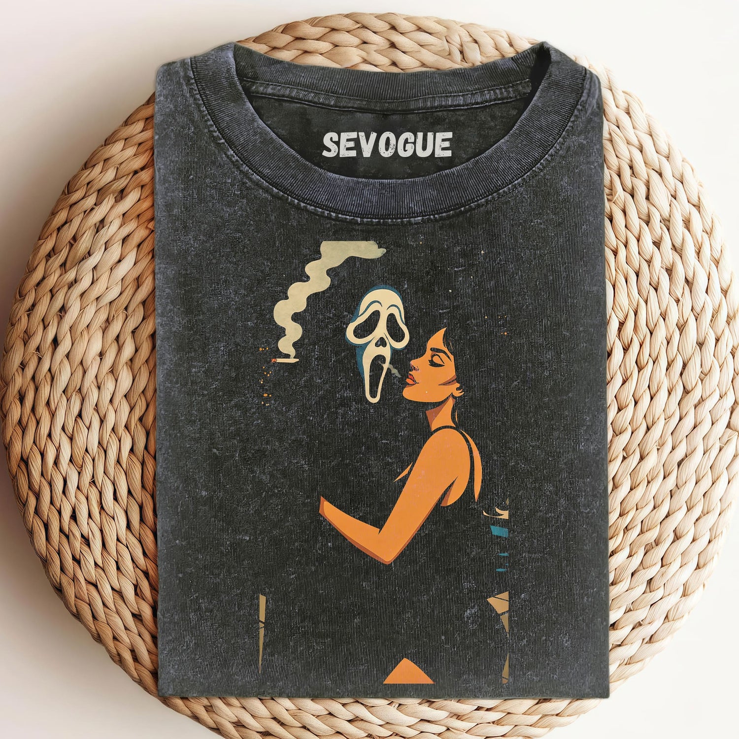 Ghostface Holding Woman Unisex Tee, Sweatshirt & Hoodie