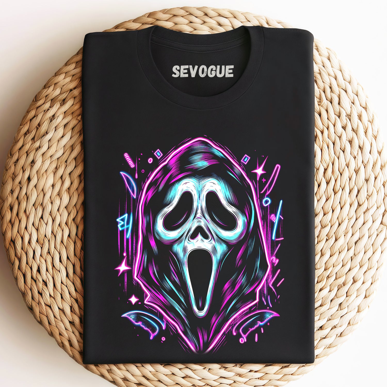 Glowing Ghostface V1 Unisex Tee, Sweatshirt & Hoodie
