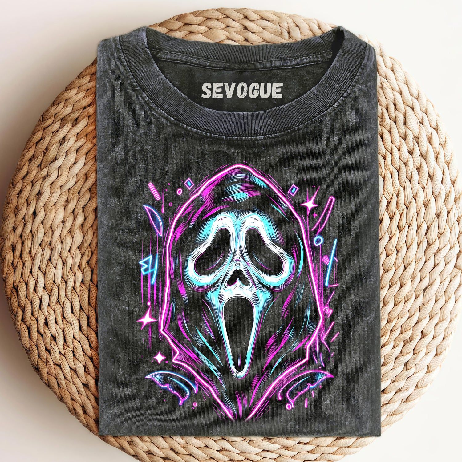 Glowing Ghostface V1 Unisex Tee, Sweatshirt & Hoodie