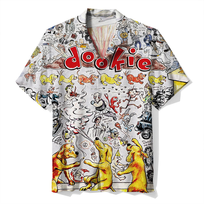 Green Day - Dookie Unisex Hawaiian Shirt