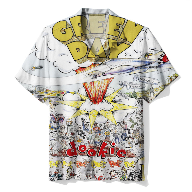 Green Day - Dookie Unisex Hawaiian Shirt
