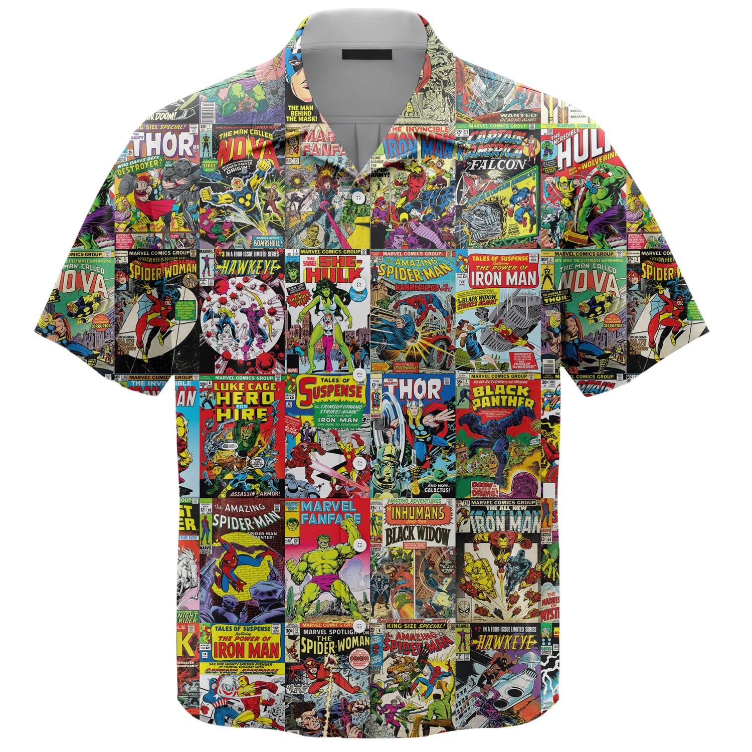 Marvel Comics Unisex Hawaiian Shirt