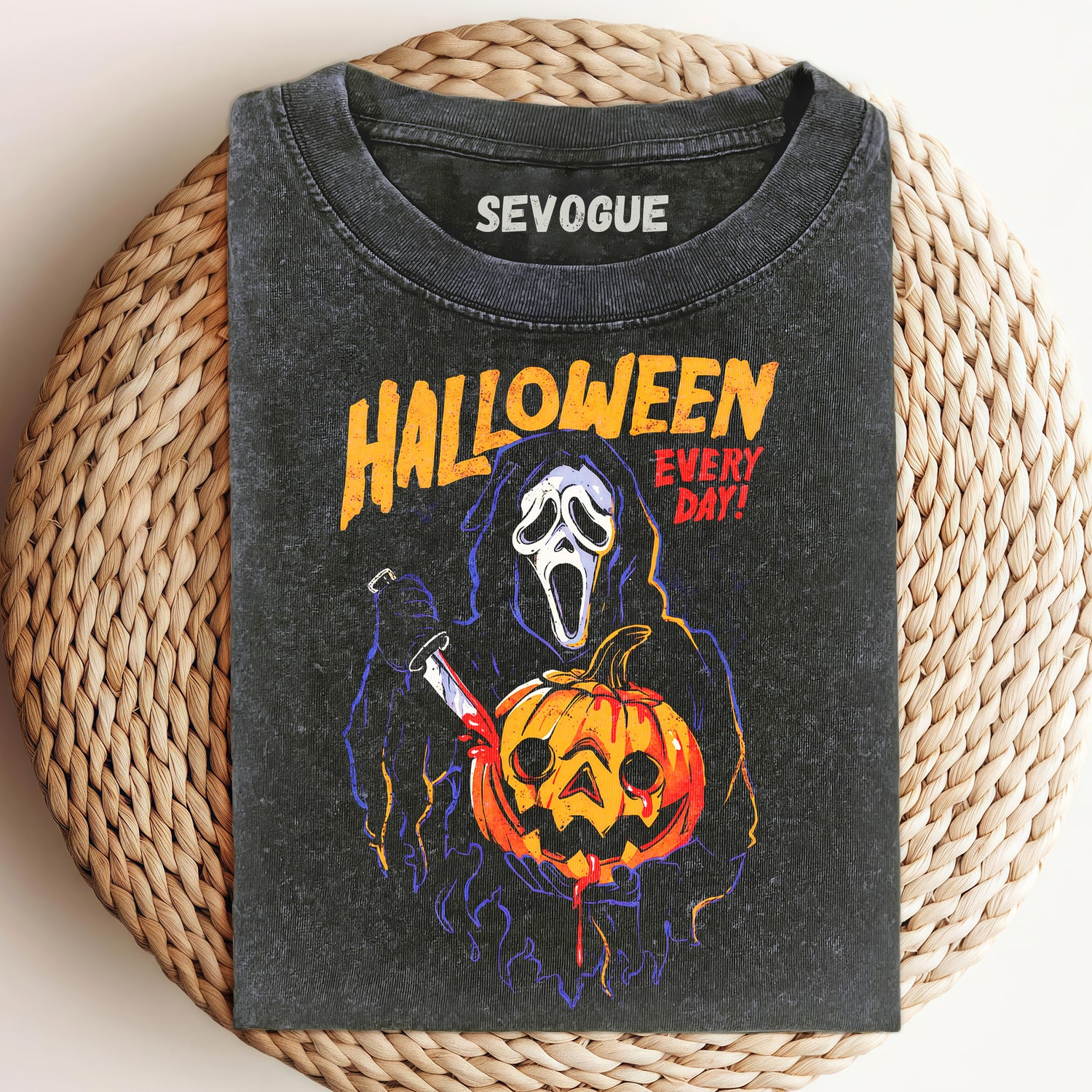 Halloween Ghostface Unisex Tee, Sweatshirt & Hoodie