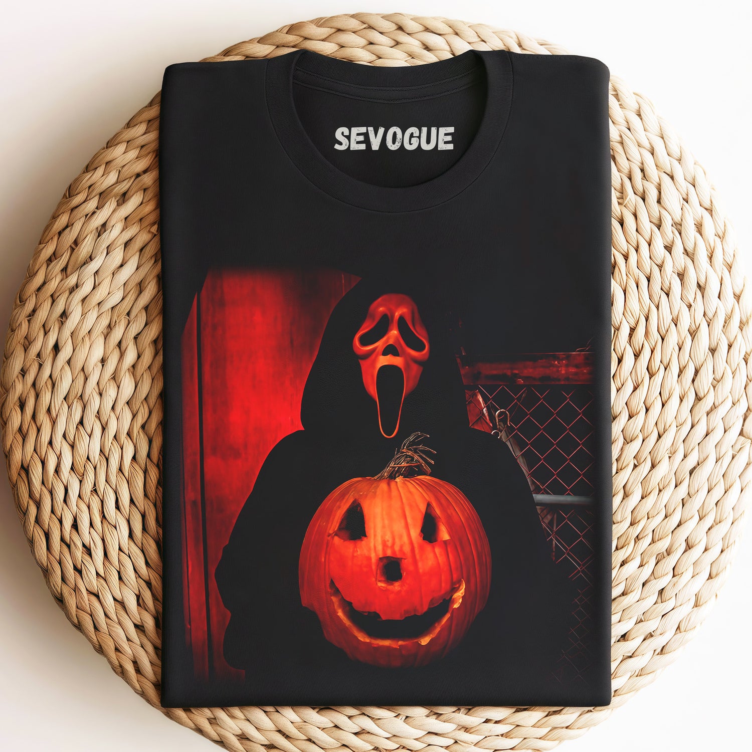 Halloween Ghostface V1 Unisex Tee, Sweatshirt & Hoodie
