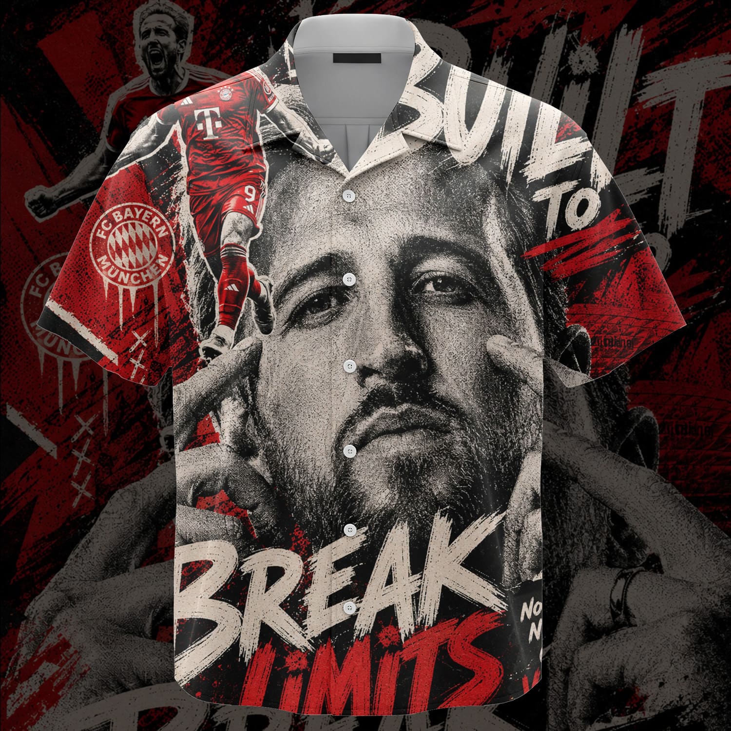 Harry Kane Unisex Hawaiian Shirt