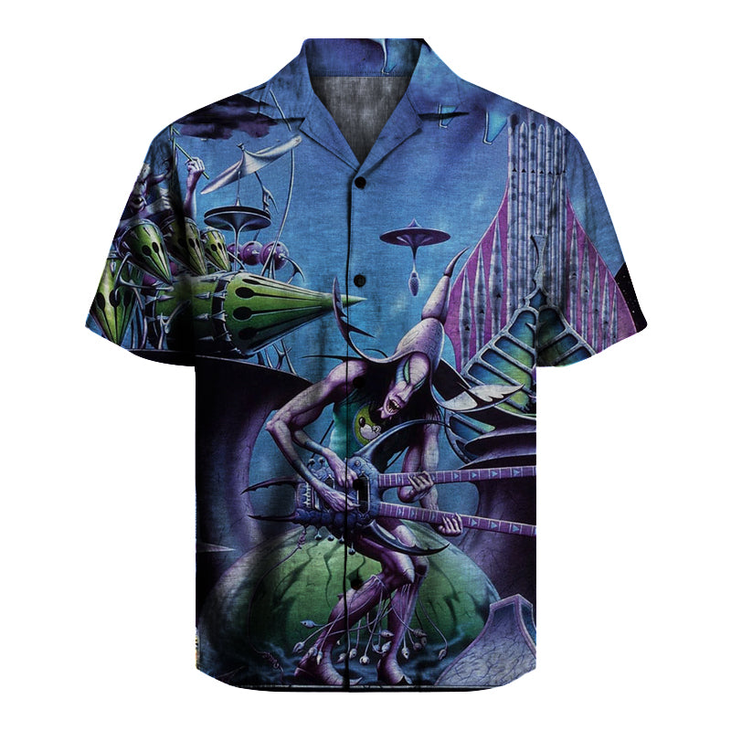 Hawkwind - Out Of The Shadows  Unisex Hawaiian Shirt