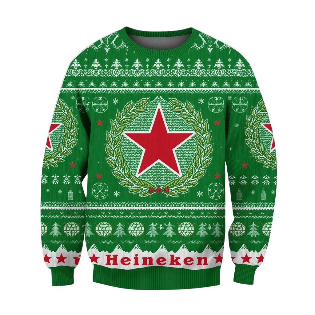 Heineken Christmas Ugly Sweater