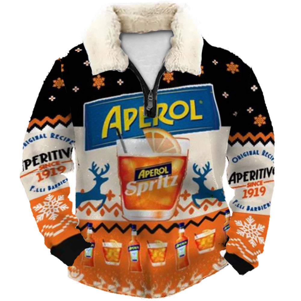 Holiday Ugly Quarter Zip Sweatshirt