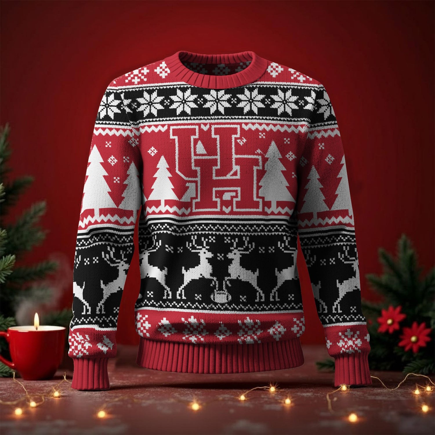 Houston Cougars Ugly Sweater
