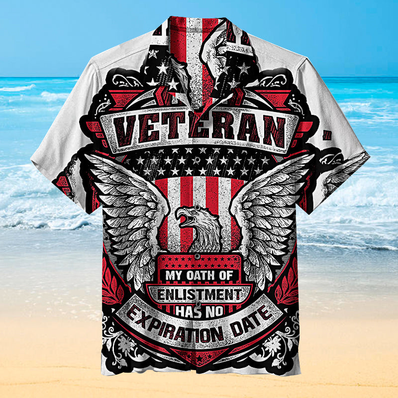 I AM A VETERAN EAGLE Universal Hawaiian Shirt