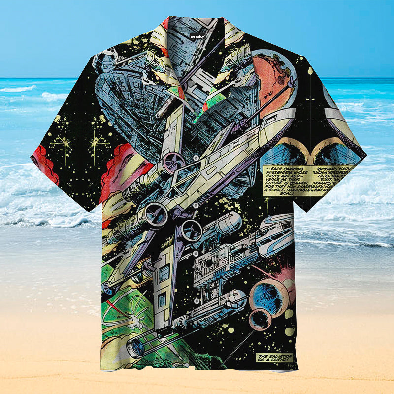 In search of Han Solo Universal Hawaiian Shirt