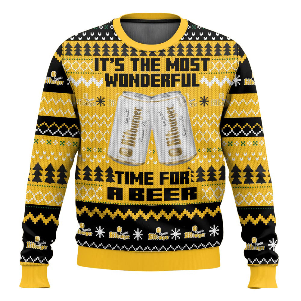 It’s The Most Wonderful Time For A Bitburger Ugly Sweater