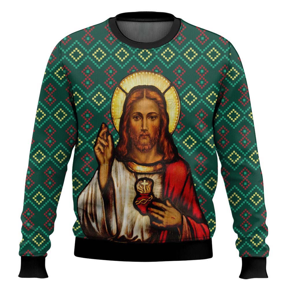Jesus Christmas Ugly Sweater