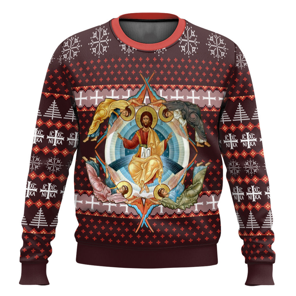 Jesus Orthodoxy Ugly Sweater